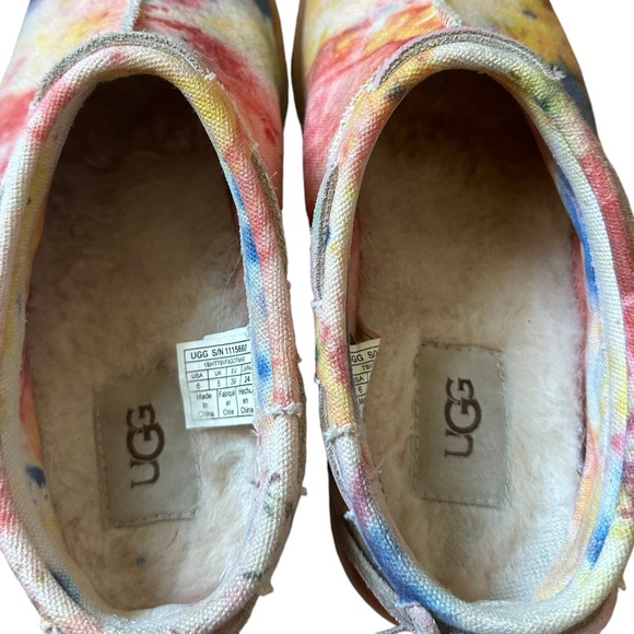UGG x Ovadia Tasman Tie Dye Slip On Mule Slippers Size 6 - Picture 4 of 10